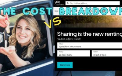 The Cost Breakdown Of Uber Carshare – Uber Carshare vs. Traditional Rentals