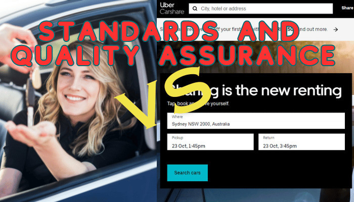 Standards And Quality Assurance Of Uber Carshare