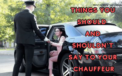 Communication With Your Chauffeur – Things You Should And Shouldn’t Say To Your Chauffeur