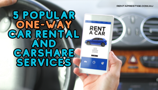 One-Way Car Rental And Carshare Services