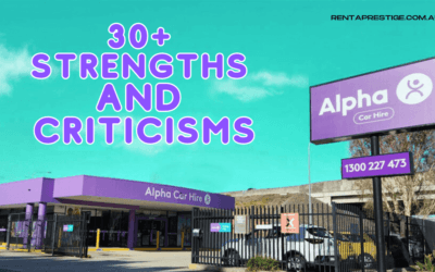 Alpha Car Hire – 30 Strengths And Criticisms Of Alpha Car Hire